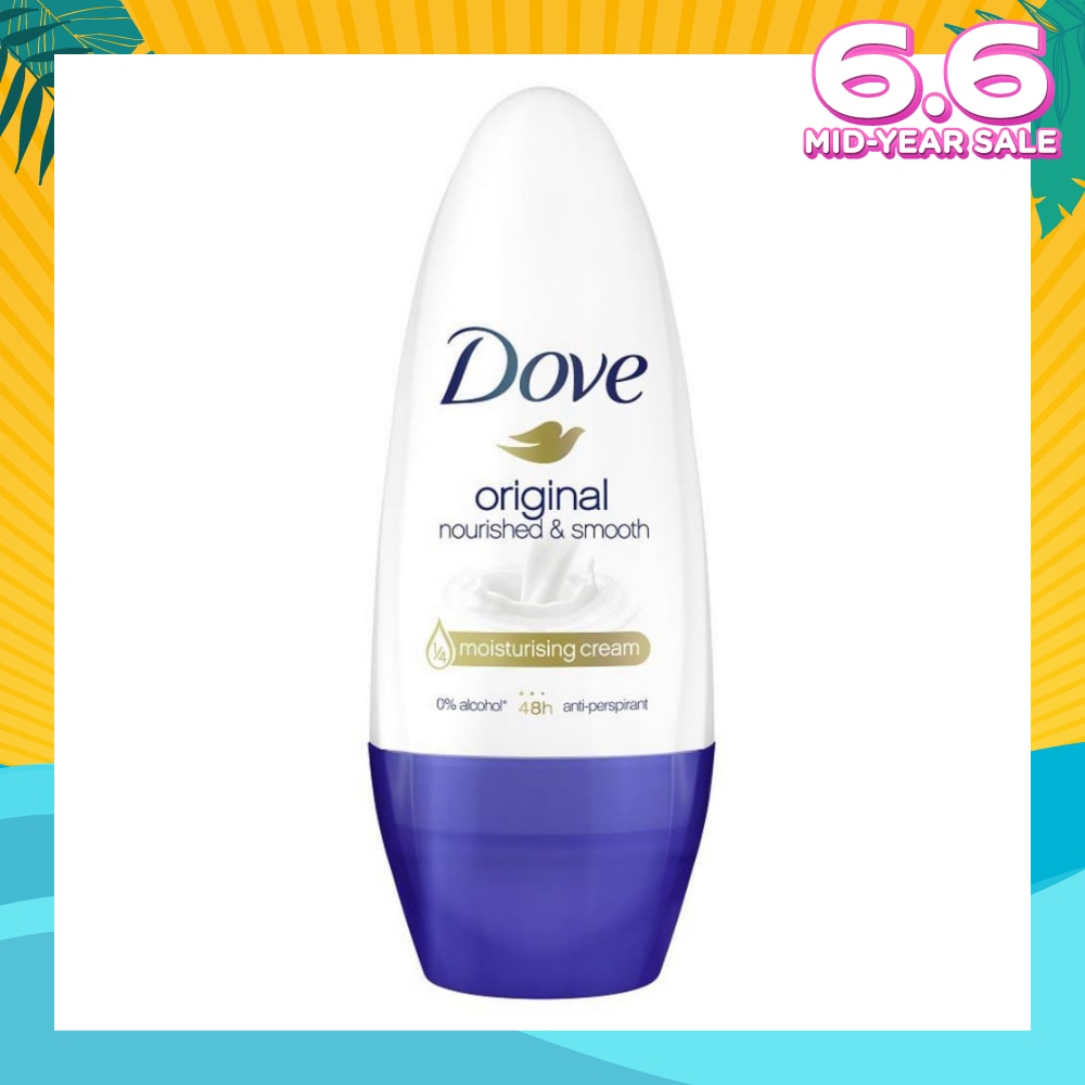 Dove Original Anti-perspirant Deodorant Roll-On 40ml <BR>