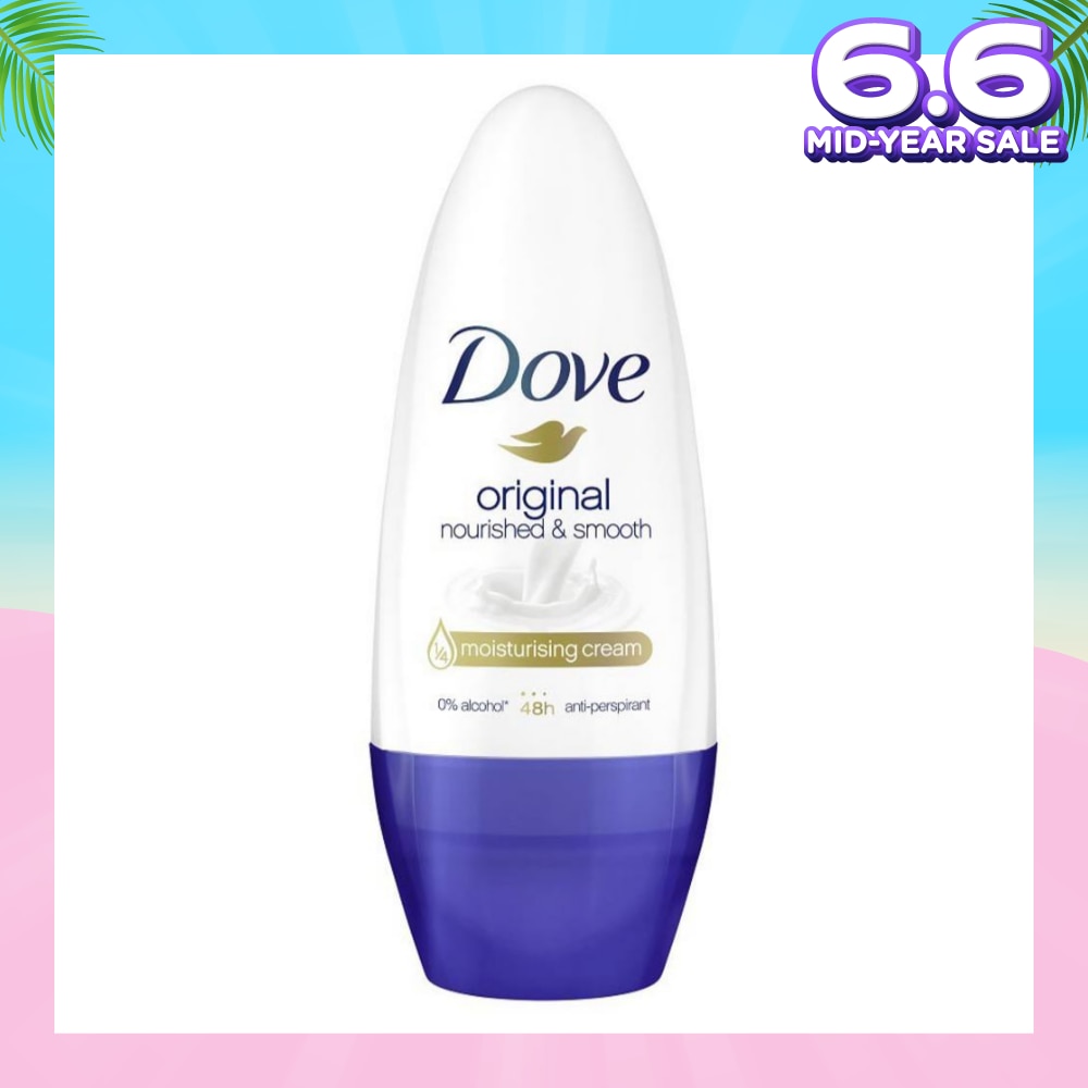 Dove Original Anti-perspirant Deodorant Roll-On 40ml <BR>