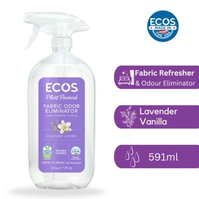 ECOS Plant Powered Fabric Odor Eliminator Lavender Vanilla (For Carpet, Bedding & Clothing) 591ml