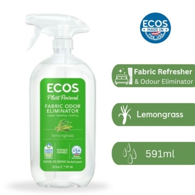 ECOS Plant Powered Fabric Odor Eliminator Lemongrass (For Carpet, Bedding & Clothing) 591ml