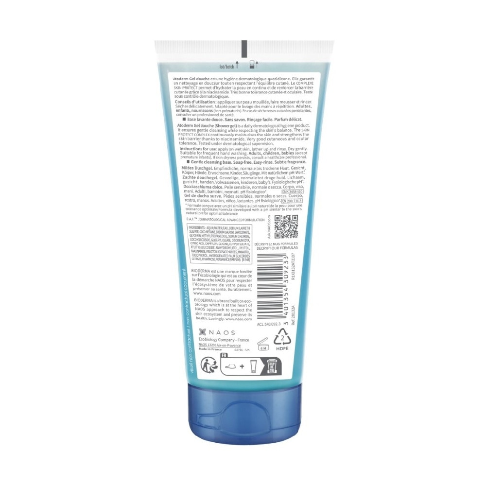 Atoderm Gel douche Ultra-Gentle Cleansing Gel 100ml