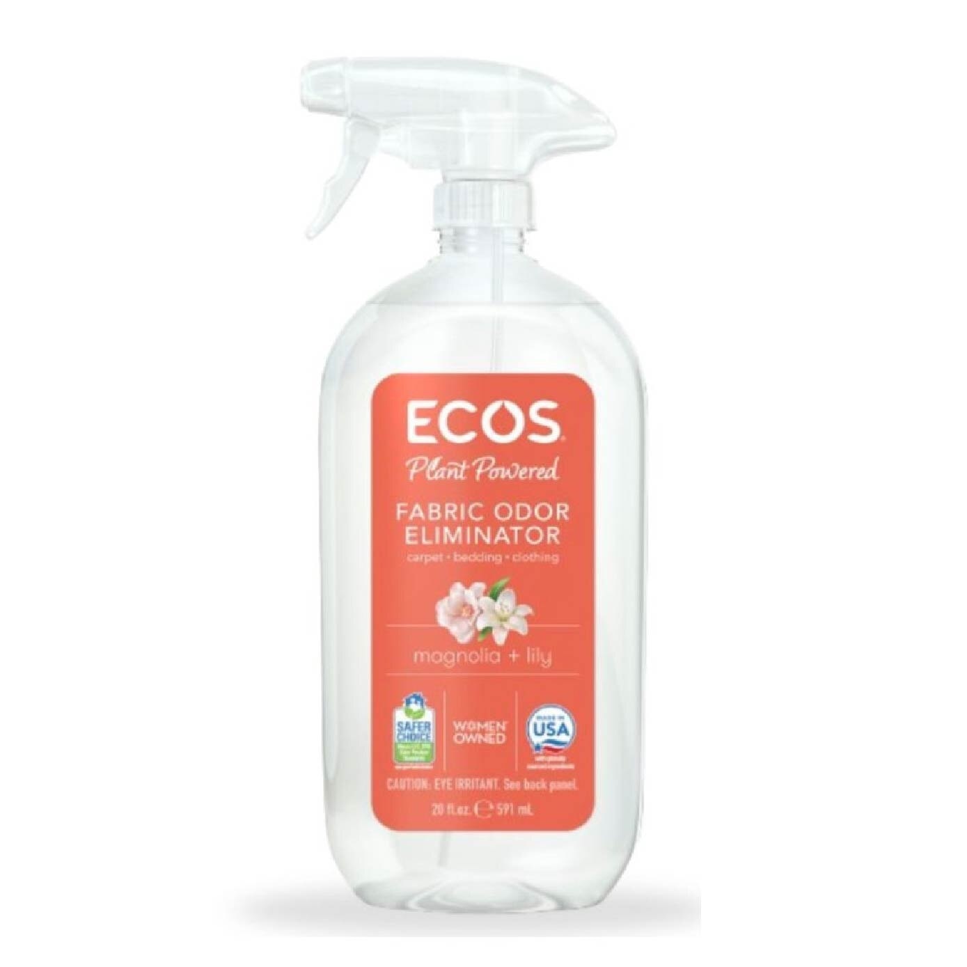 Plant Powered Fabric Odor Eliminator Magnolia & Lily (For Carpet, Bedding & Clothing) 590ml