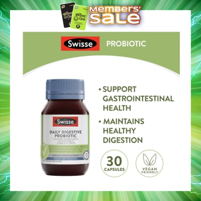 SWISSE - Ultibiotics Daily Digestive Probiotic Capsule 30s