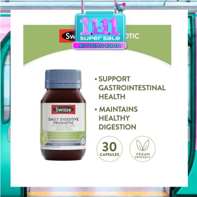 SWISSE Ultibiotics Daily Digestive Probiotic Capsule 30s (Expiry: Jun`2027) image