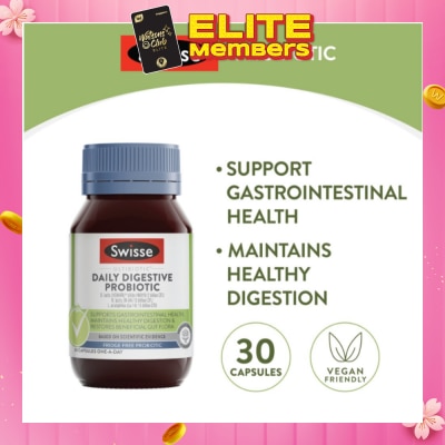 SWISSE [CNY] Ultibiotics Daily Digestive Probiotic Capsule 30s