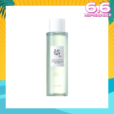BEAUTY OF JOSEON Green Plum Refreshing Toner (Aha+Bha,Daily Exfoliating Toner With Glycolic Acid And Salicylic Acid) 150ml