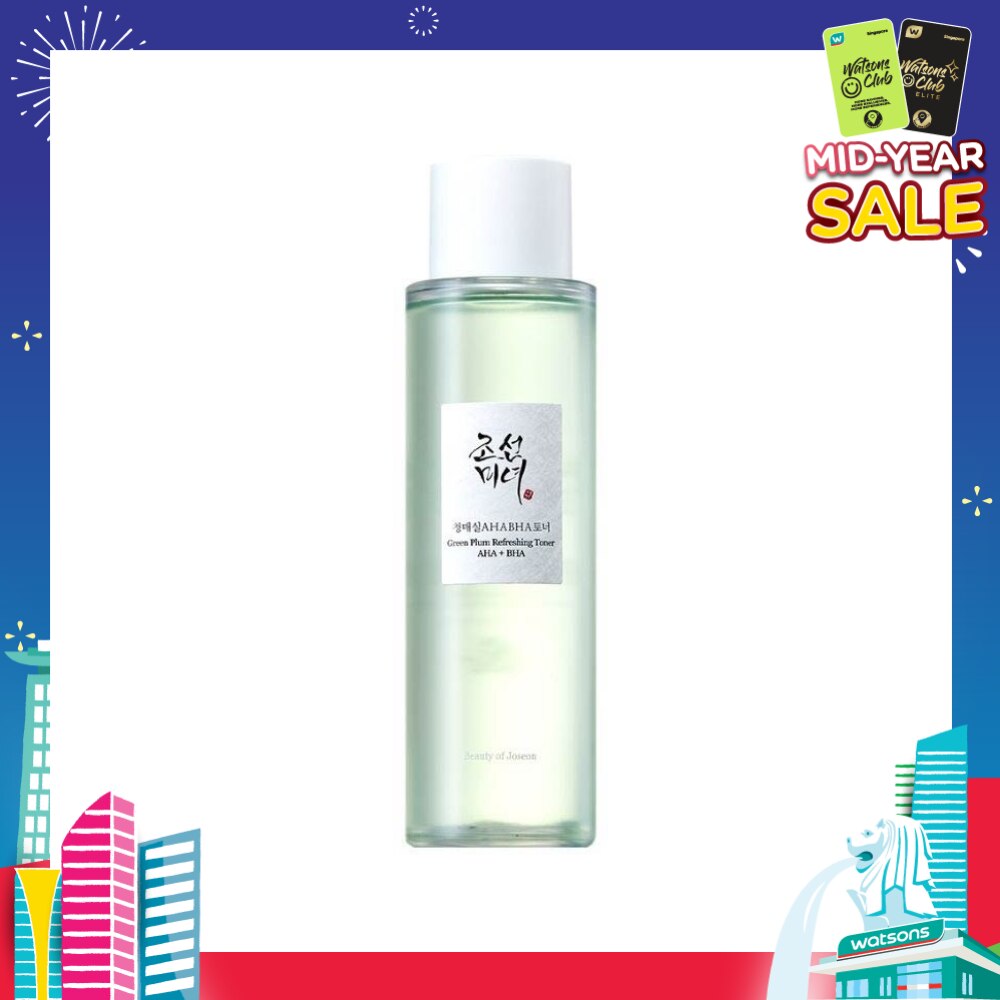 Green Plum Refreshing Toner (Aha+Bha,Daily Exfoliating Toner With Glycolic Acid And Salicylic Acid) 150ml