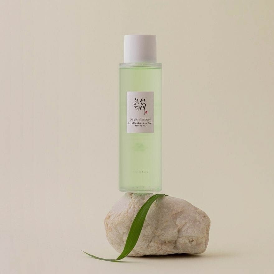 Green Plum Refreshing Toner (Aha+Bha,Daily Exfoliating Toner With Glycolic Acid And Salicylic Acid) 150ml