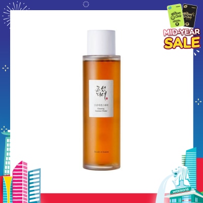BEAUTY OF JOSEON Ginseng Essence Water (With Ginseng Root Water + Ginseng Complex And Niacinamide For Intensive Moisture) 150ml