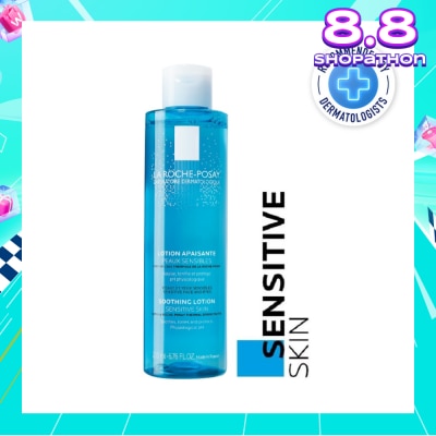 LA ROCHE-POSAY Physiological Soothing Lotion (0% Alcohol Face Toner to rebalance pH for Sensitive Skin) 200ml