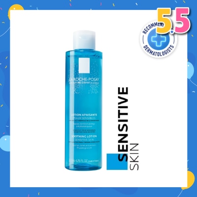 LA ROCHE-POSAY Physiological Soothing Lotion (0% Alcohol Face Toner to rebalance pH for Sensitive Skin) 200ml