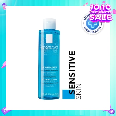LA ROCHE-POSAY Physiological Soothing Lotion (0% Alcohol Face Toner to rebalance pH for Sensitive Skin) 200ml