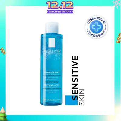 LA ROCHE-POSAY Physiological Soothing Lotion (0% Alcohol Face Toner to rebalance pH for Sensitive Skin) 200ml