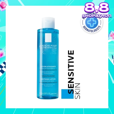 LA ROCHE-POSAY Physiological Soothing Lotion (0% Alcohol Face Toner to rebalance pH for Sensitive Skin) 200ml