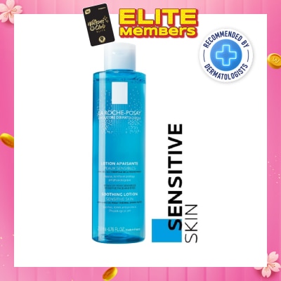 LA ROCHE-POSAY Physiological Soothing Lotion (0% Alcohol Face Toner to rebalance pH for Sensitive Skin) 200ml