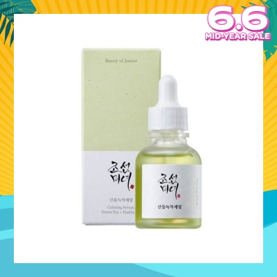 BEAUTY OF JOSEON Calming Serum (Green Tea+Panthenol, Lightweight Serum For Skin Soothing And Calming) 30ml