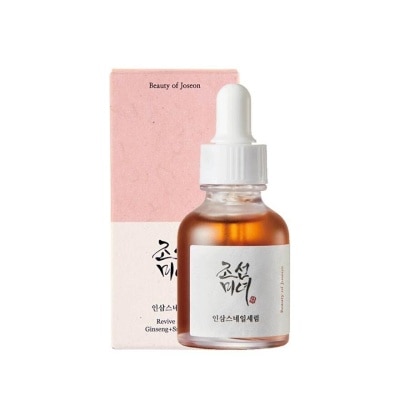 BEAUTY OF JOSEON Revive Serum (Ginseng+Snail Mucin, Lightweight Serum For Anti Wrinkle And Anti Pigmentation) 30ml