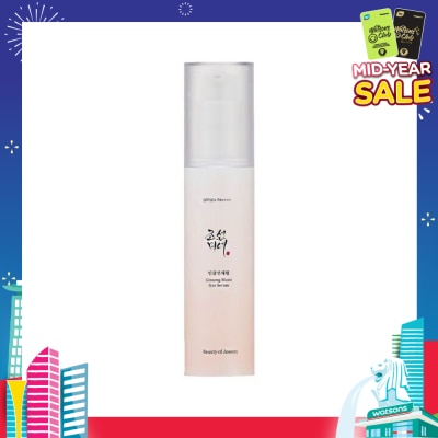 BEAUTY OF JOSEON Ginseng Moist Sun Serum Spf 50+ Pa++++ (Moisturizing Serum Formula For Daily Sun Care) 50ml