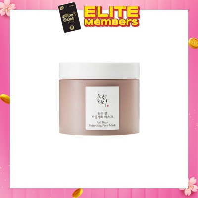 BEAUTY OF JOSEON Red Bean Refreshing Pore Mask (Moist Clay Texture For Pore And Exfoliation Care) 140ml