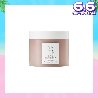 BEAUTY OF JOSEON Red Bean Refreshing Pore Mask (Moist Clay Texture For Pore And Exfoliation Care) 140ml