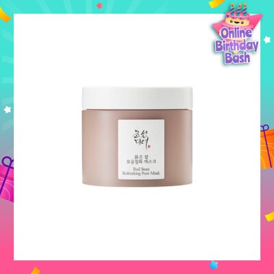 BEAUTY OF JOSEON Red Bean Refreshing Pore Mask (Moist Clay Texture For Pore And Exfoliation Care) 140ml