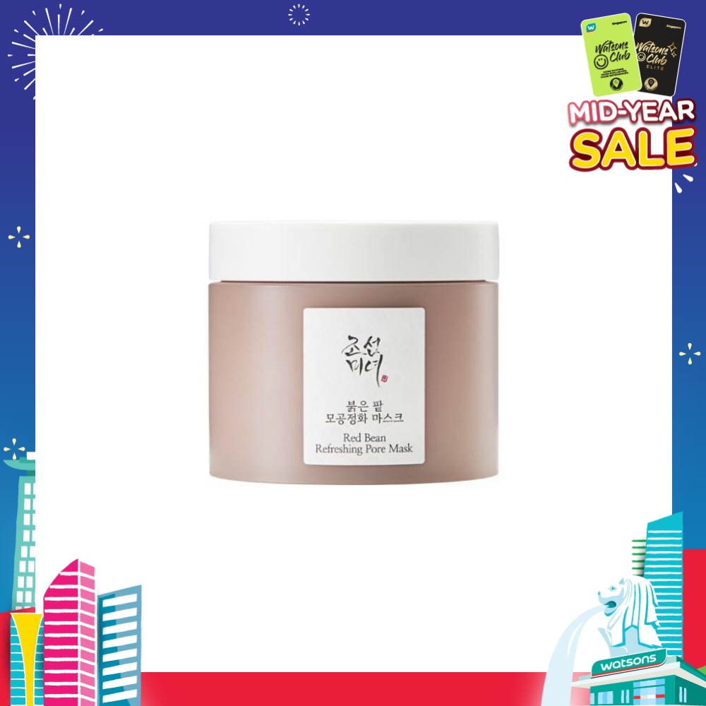 Red Bean Refreshing Pore Mask (Moist Clay Texture For Pore And Exfoliation Care) 140ml
