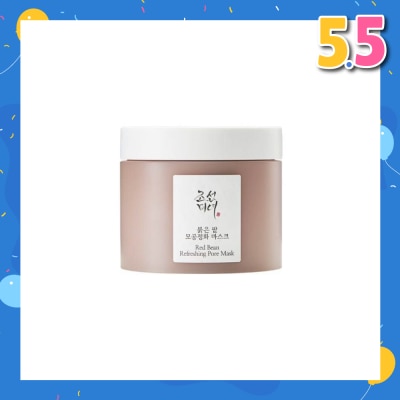 BEAUTY OF JOSEON Red Bean Refreshing Pore Mask (Moist Clay Texture For Pore And Exfoliation Care) 140ml