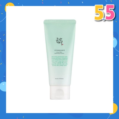 BEAUTY OF JOSEON Green Plum Refreshing Cleanser (Hypoallergenic Facial Gel Cleanser With Plum Water And Mung Bean Extract) 100ml