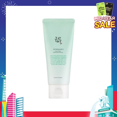 BEAUTY OF JOSEON Green Plum Refreshing Cleanser (Hypoallergenic Facial Gel Cleanser With Plum Water And Mung Bean Extract) 100ml