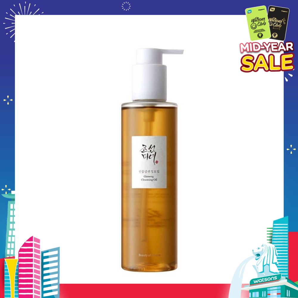 Ginseng Cleansing Oil (Makeup Remover With Micellar Cleansing Technology For Deep Cleansing) 210ml