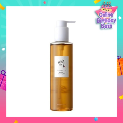 BEAUTY OF JOSEON Ginseng Cleansing Oil (Makeup Remover With Micellar Cleansing Technology For Deep Cleansing) 210ml