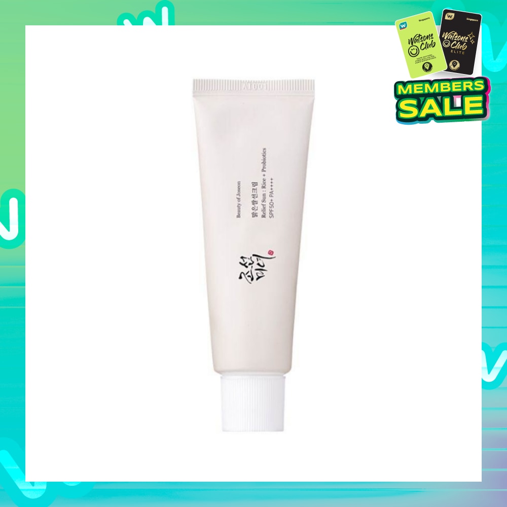 Relief Sun (Rice+Probiotics Spf50+ Pa++++ Moisturizing Cream With Uv Protection) 50ml