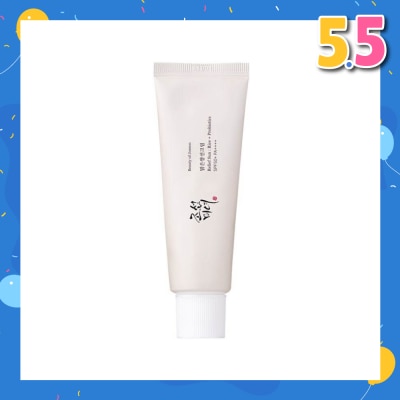 BEAUTY OF JOSEON Relief Sun (Rice+Probiotics Spf50+ Pa++++ Moisturizing Cream With Uv Protection) 50ml