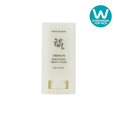 BEAUTY OF JOSEON Matte Sun Stick (Mugwort + Camelia Spf50+ Pa++++ Non Greasy Matte Sun Stick For Uv Protection) 18g image