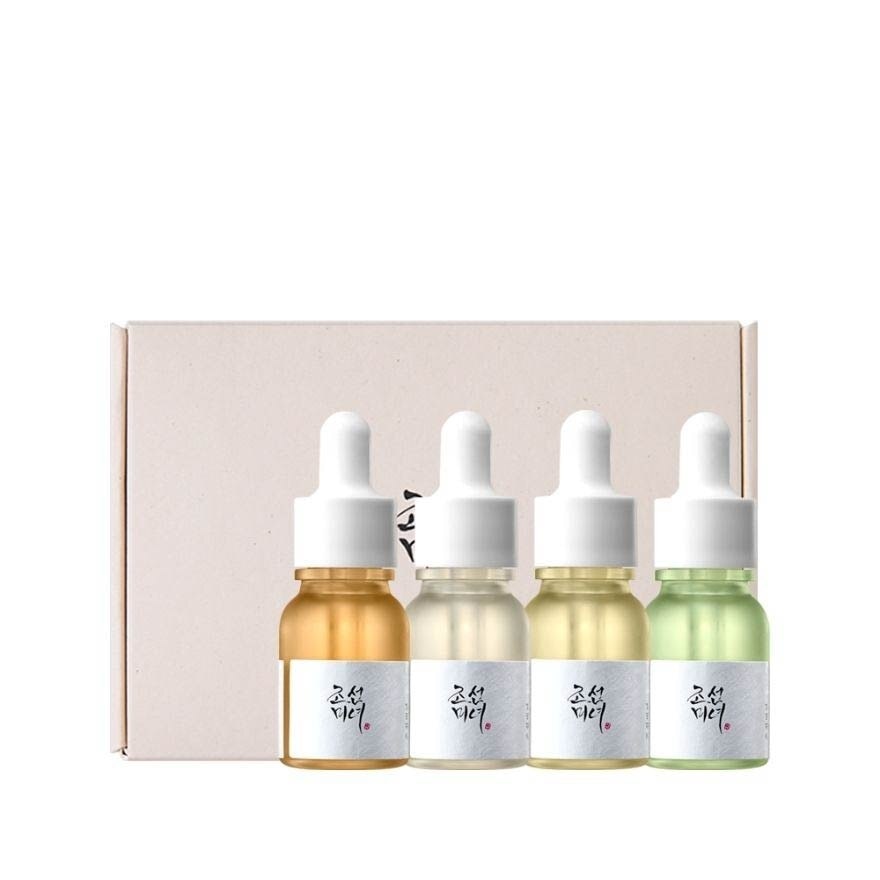 [XMAS GIFT] Hanbang Serum Discovery 10ml Packset consists Calming Serum 1s + Glow Serum 1s + Glow Deep Serum 1s + Revive Serum 1s