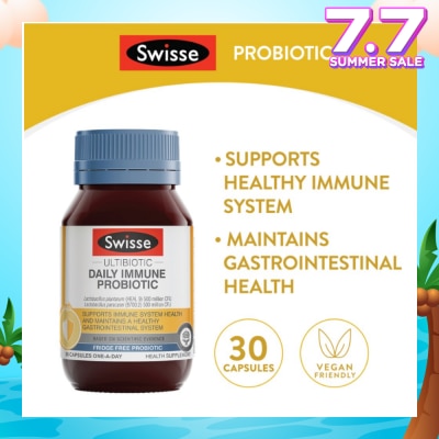 SWISSE Ultibiotic Daily Immune Probiotic 30s