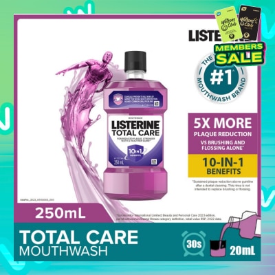 LISTERINE Listerine Total Care With 6-In-1 Benefits Mouthwash 250ml