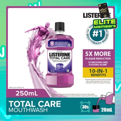 LISTERINE Listerine Total Care With 6-In-1 Benefits Mouthwash 250ml