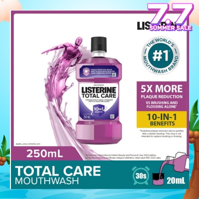 LISTERINE Listerine Total Care With 6-In-1 Benefits Mouthwash 250ml