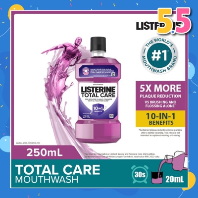LISTERINE Listerine Total Care With 6-In-1 Benefits Mouthwash 250ml