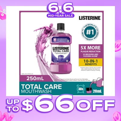 LISTERINE - Total Care Mouthwash 250ml