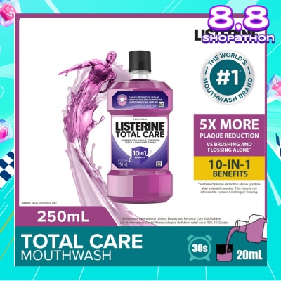 LISTERINE Listerine Total Care With 6-In-1 Benefits Mouthwash 250ml