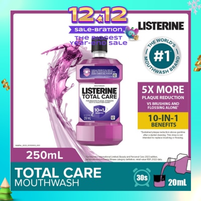 LISTERINE Total Care Mouthwash 250ml