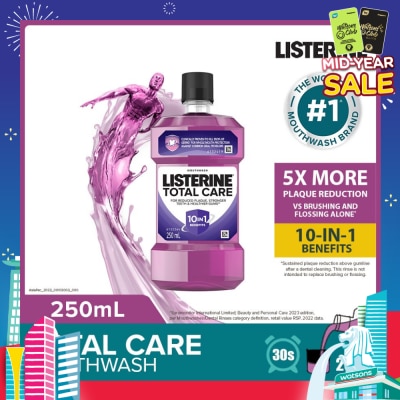 LISTERINE Listerine Total Care With 6-In-1 Benefits Mouthwash 250ml