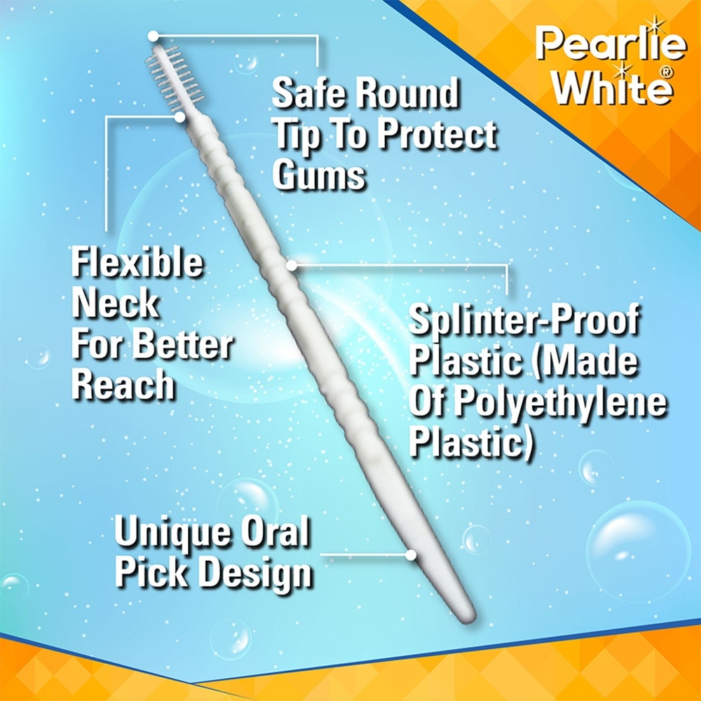 Oral Pick (Effectively Remove Food & Plaque Stuck in between Teeth) 22s in Slim Case with Mirror + 88s in Refill Case