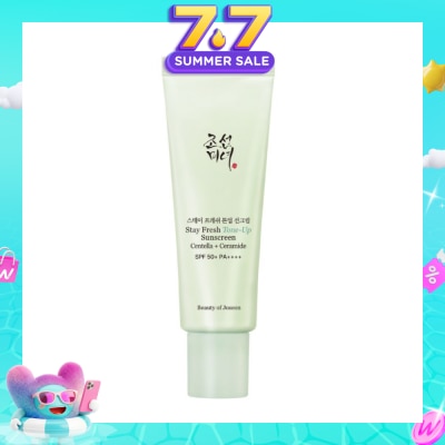 BEAUTY OF JOSEON - Stay Fresh Centella + Ceramide SPF50+ PA++++ Green Tone-Up Sunscreen 50ml