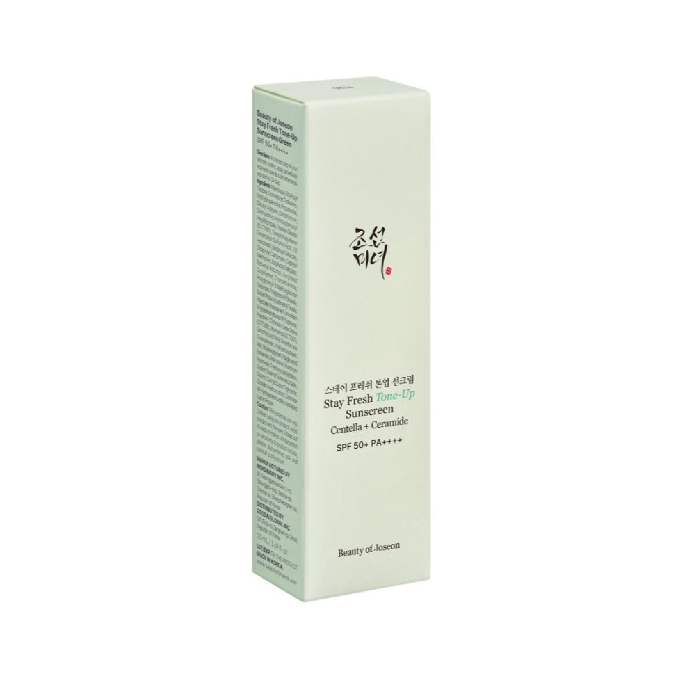 Stay Fresh Centella + Ceramide SPF50+ PA++++ Green Tone-Up Sunscreen 50ml