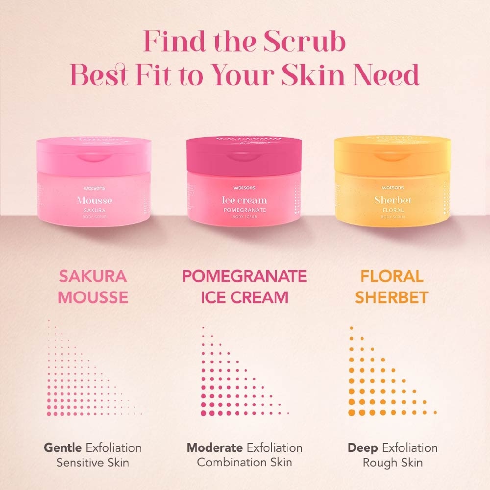 Mousse Sakura Body Scrub 280g