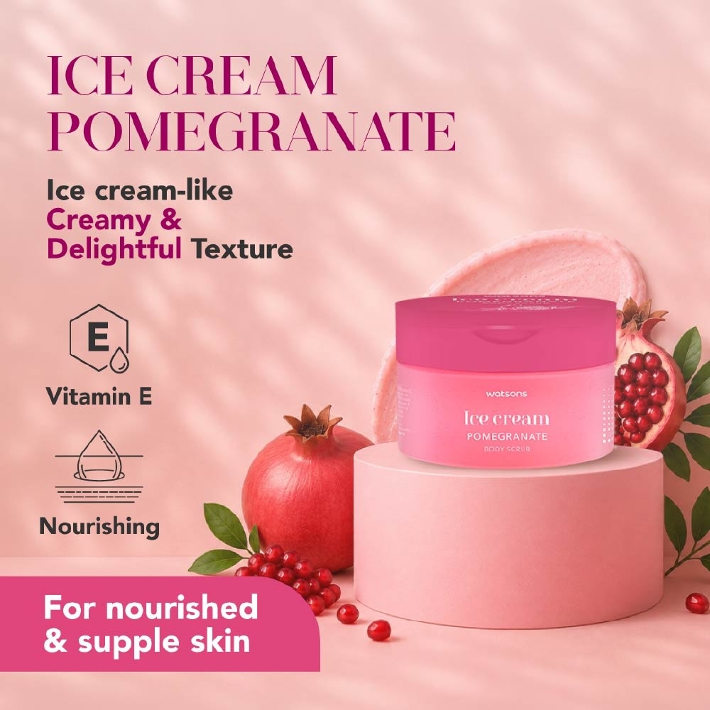 Ice Cream Pomegranate Body Scrub 280g