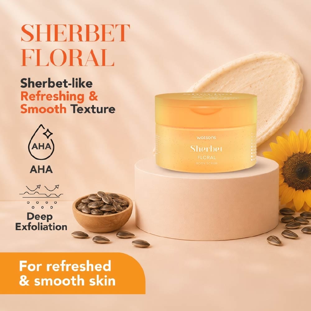 Sherbet Floral Body Scrub 280g